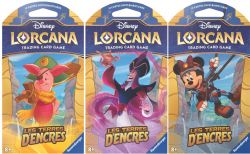 ASST CARTE DISNEY LORCANA - LES TERRES D'ENCRES - SLEEVED BOOSTER